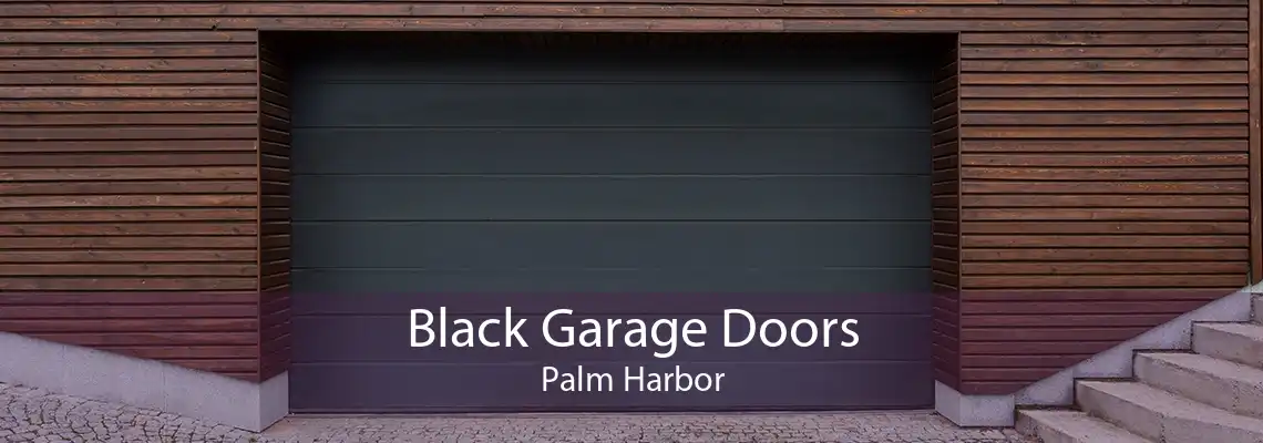Black Garage Doors Palm Harbor