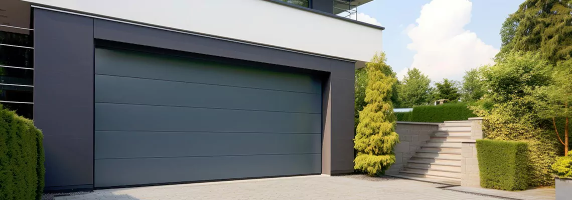 Haas Galvanized Steel Garage Door in Palm Harbor