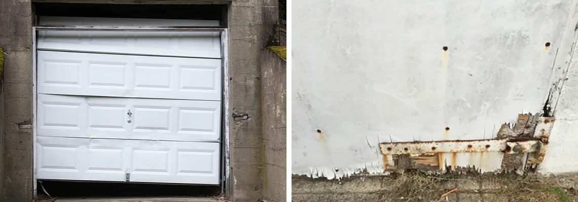 Rotten Commercial Garage Door Repair in Palm Harbor