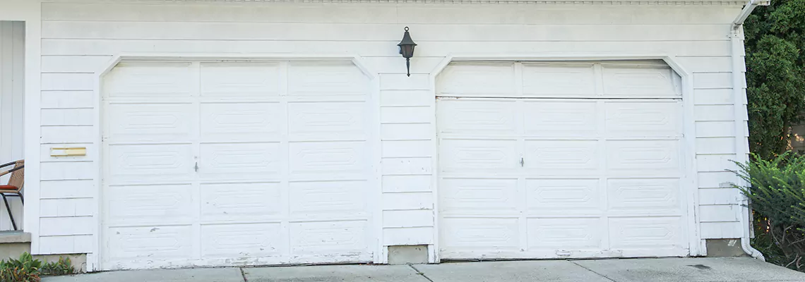 Roller Garage Door Dropped Down Replacement in Palm Harbor